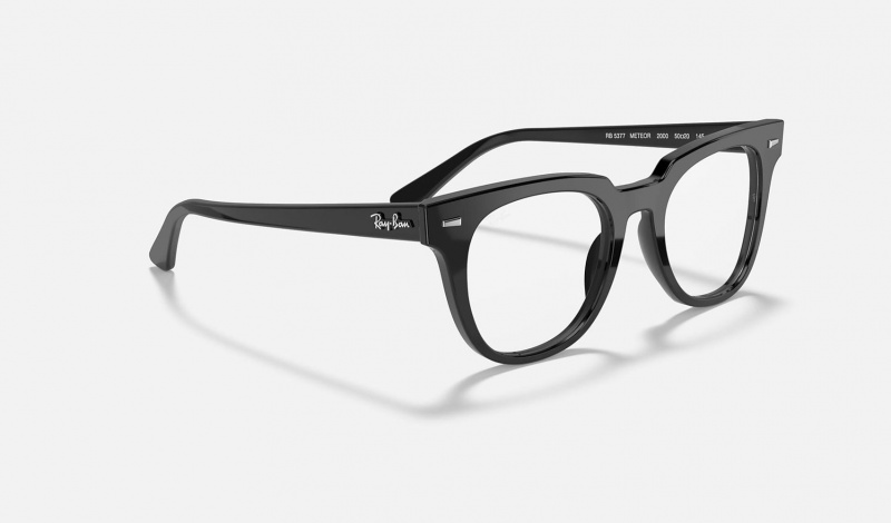 Ray Ban Meteor Optics Men's Eyeglasses Black | 80349-DFSK