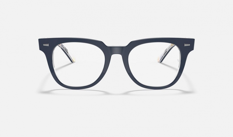 Ray Ban Meteor Optics Men's Eyeglasses Blue | 53982-VORE