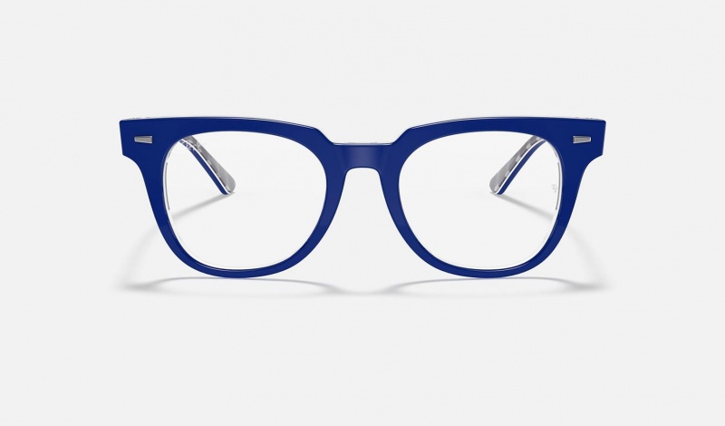 Ray Ban Meteor Optics Men's Eyeglasses Blue | 24983-RVWM