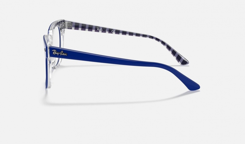 Ray Ban Meteor Optics Men's Eyeglasses Blue | 24983-RVWM