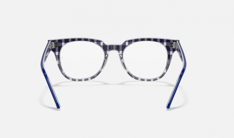 Ray Ban Meteor Optics Men's Eyeglasses Blue | 24983-RVWM