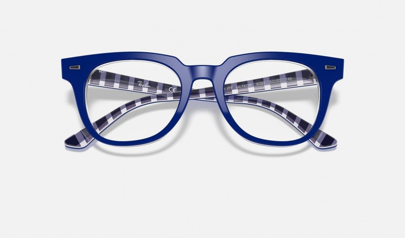 Ray Ban Meteor Optics Men's Eyeglasses Blue | 24983-RVWM