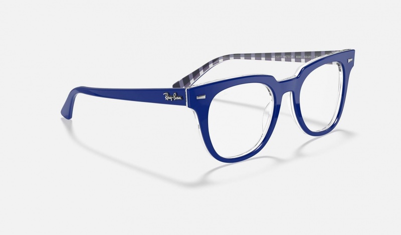 Ray Ban Meteor Optics Women's Eyeglasses Blue | 48163-LQSB