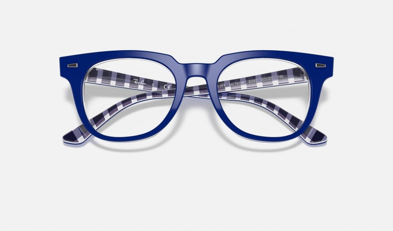 Ray Ban Meteor Optics Women's Eyeglasses Blue | 48163-LQSB