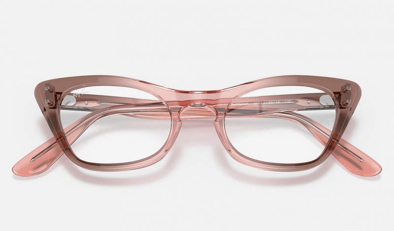 Ray Ban Miss Burbank Optics Kids' Eyeglasses Pink | 61852-XSUT