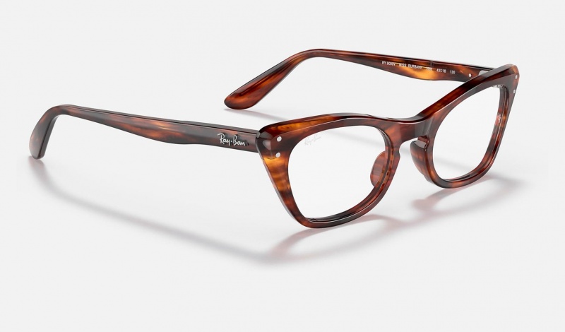 Ray Ban Miss Burbank Optics Kids' Eyeglasses Brown | 90587-MDEU