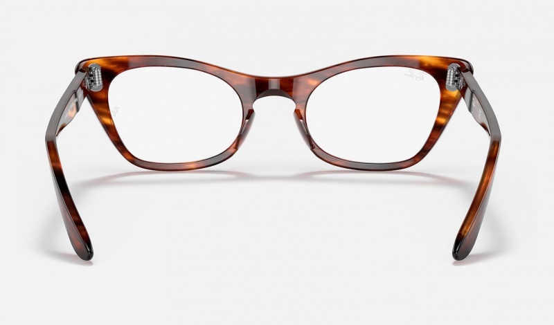 Ray Ban Miss Burbank Optics Kids' Eyeglasses Brown | 90587-MDEU