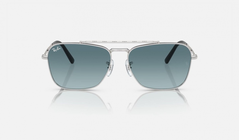 Ray Ban New Caravan Men's Sunglasses Blue | 25130-DNLI