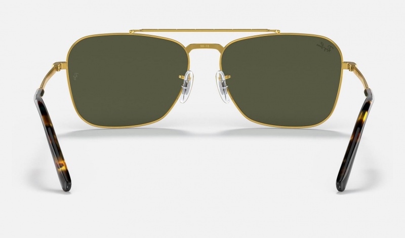 Ray Ban New Caravan Men's Sunglasses Green | 79104-RMAN