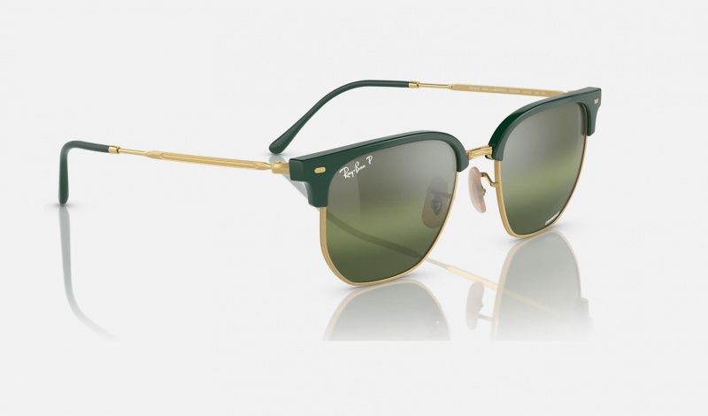 Ray Ban New Clubmaster Women's Sunglasses Green | 02639-MJEC