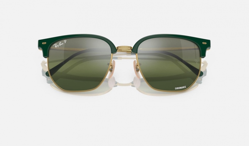 Ray Ban New Clubmaster Women's Sunglasses Green | 02639-MJEC