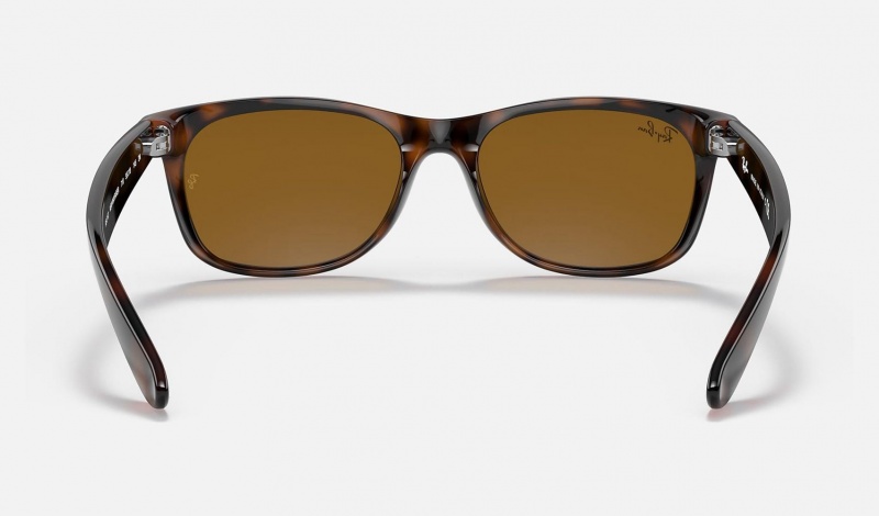 Ray Ban New Wayfarer Classic Men's Sunglasses Brown | 90186-PMBU