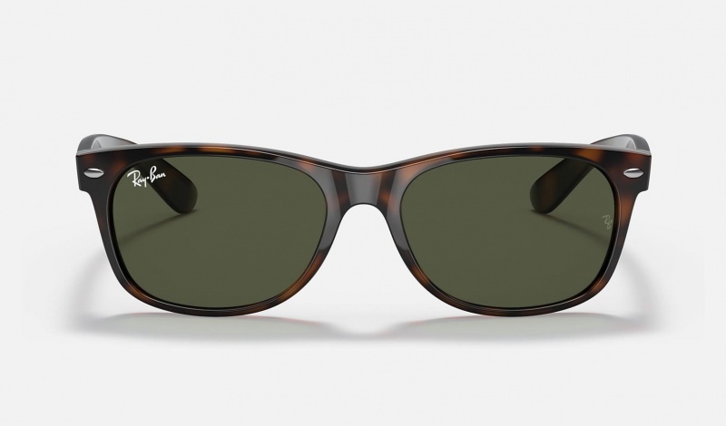 Ray Ban New Wayfarer Classic Men's Sunglasses Green | 45836-IAWT