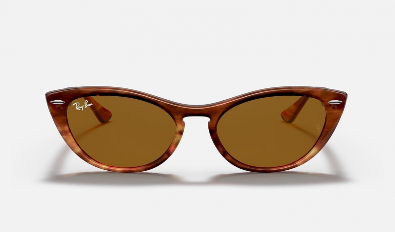 Ray Ban Nina Women's Sunglasses Brown | 14073-TCPV