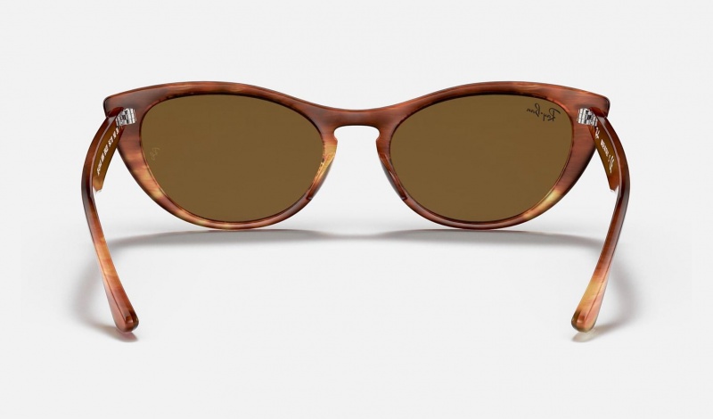 Ray Ban Nina Women's Sunglasses Brown | 14073-TCPV