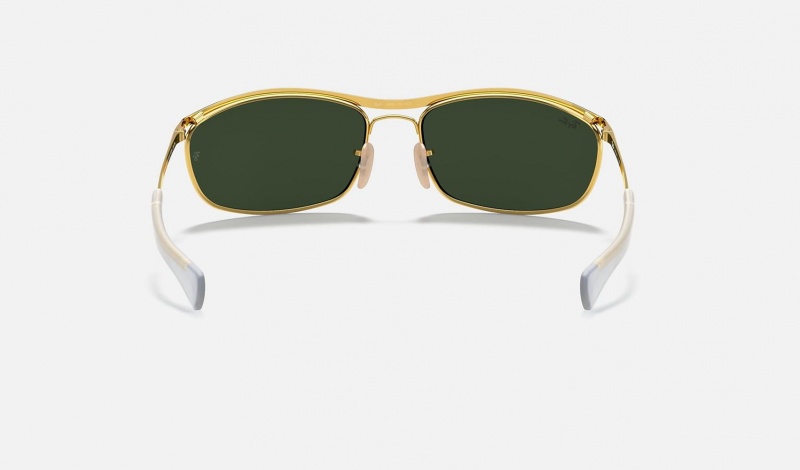 Ray Ban Olympian I Deluxe Women's Sunglasses Green | 80417-YIFK