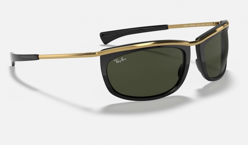 Ray Ban Olympian I Men's Sunglasses Green | 50472-HPYQ