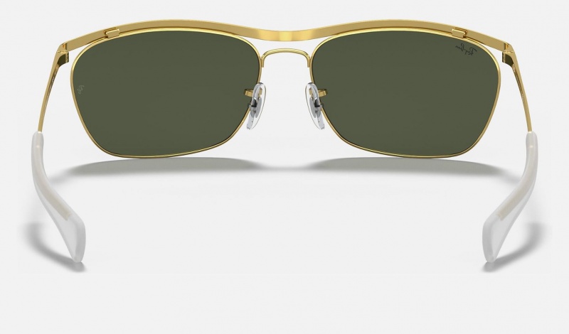 Ray Ban Olympian Ii Deluxe Women's Sunglasses Green | 26051-UIHK