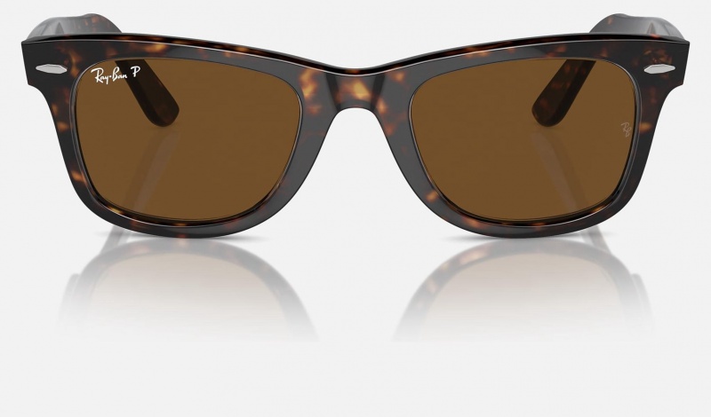 Ray Ban Original Wayfarer Classic Men's Sunglasses Brown | 24910-HGEV