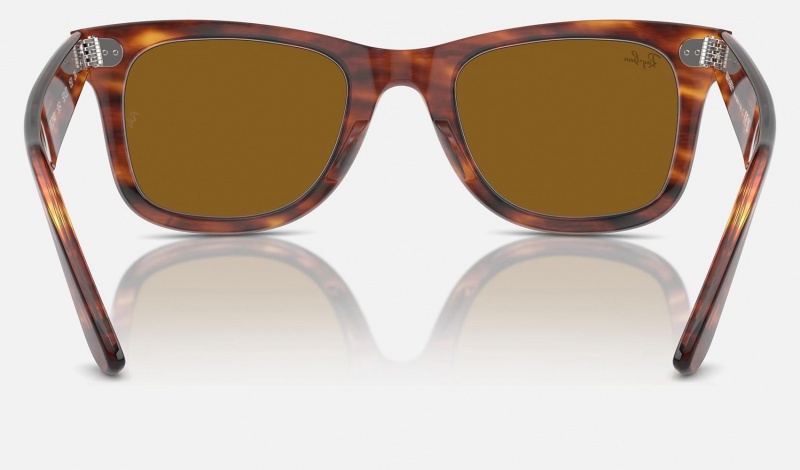 Ray Ban Original Wayfarer Classic Men's Sunglasses Brown | 07154-LUKB