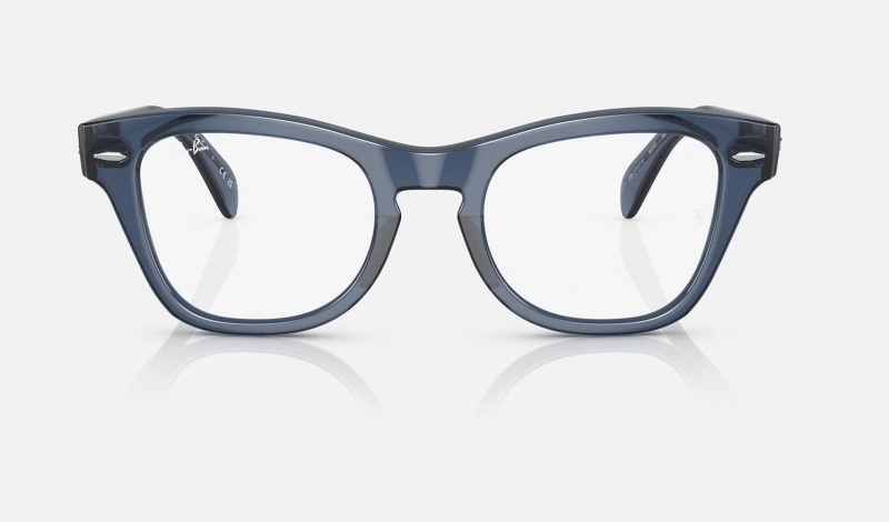 Ray Ban RB0707 Optics Men's Eyeglasses Blue | 76952-SETQ