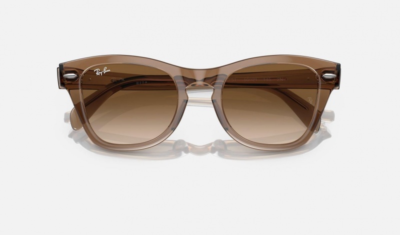 Ray Ban RB0707s Men's Sunglasses Brown | 62918-IGSD