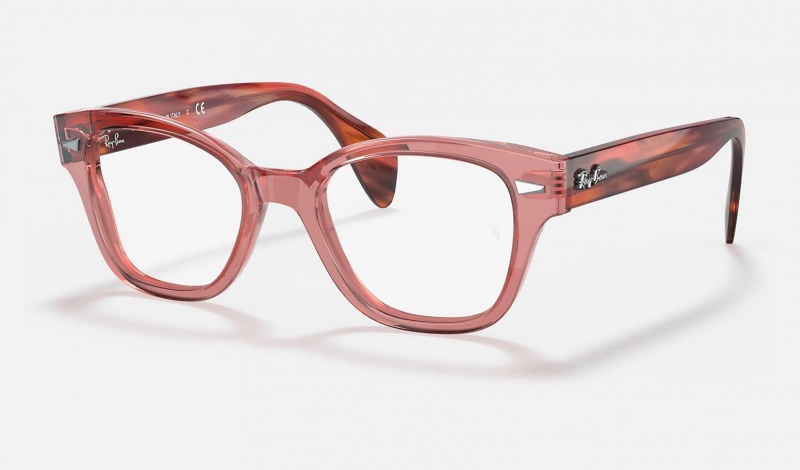 Ray Ban RB0880 Optics Men\'s Eyeglasses Pink | 23450-GOKH