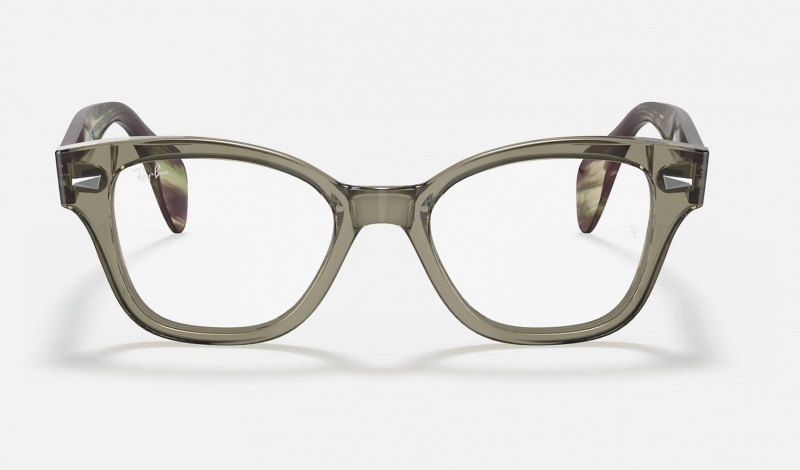 Ray Ban RB0880 Optics Women's Eyeglasses Green | 78391-EBMV