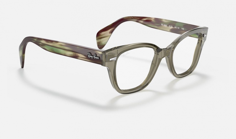 Ray Ban RB0880 Optics Women's Eyeglasses Green | 78391-EBMV