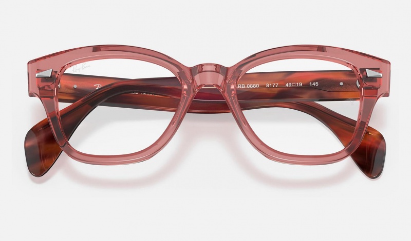 Ray Ban RB0880 Optics Women's Eyeglasses Pink | 96471-AIKH