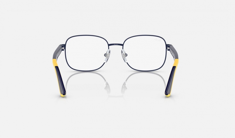 Ray Ban RB1059 Optics Bio-based Kids' Eyeglasses Blue | 02496-BSZR