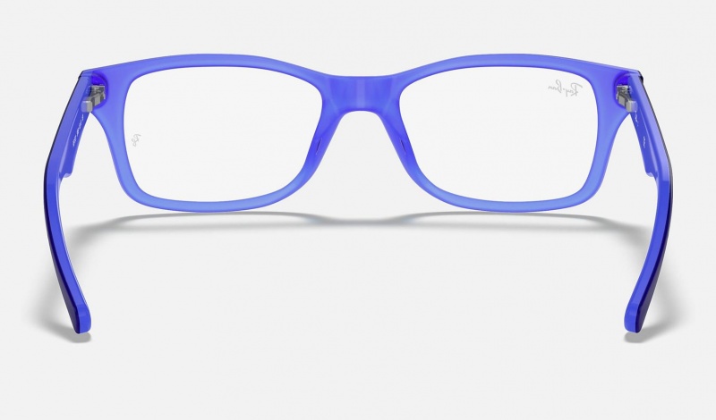 Ray Ban RB1531 Optics Kids' Eyeglasses Blue | 84936-YWHX