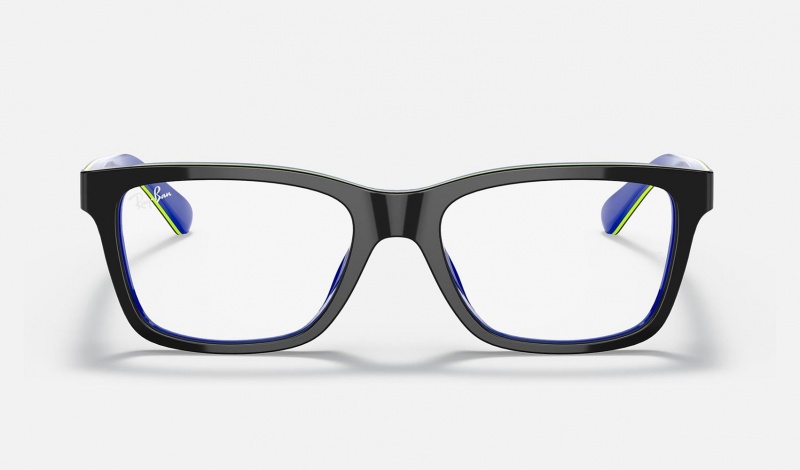 Ray Ban RB1536 Optics Kids' Eyeglasses Blue | 81529-LRMD