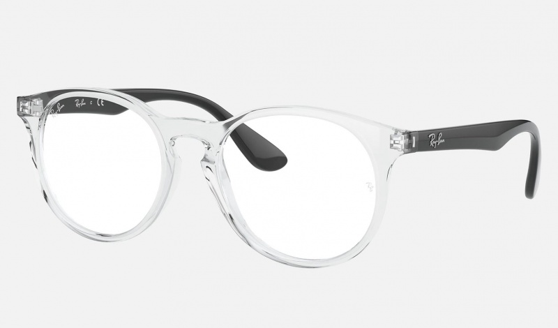 Ray Ban RB1554 Optics Kids' Eyeglasses Silver | 36427-ZCBX