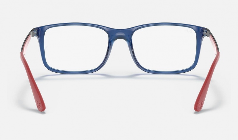 Ray Ban RB1570 Optics Kids' Eyeglasses Blue | 18246-GSKP