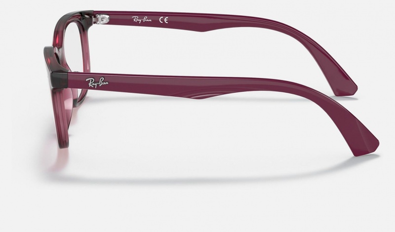 Ray Ban RB1584 Optics Kids' Eyeglasses Pink | 43198-QFVO