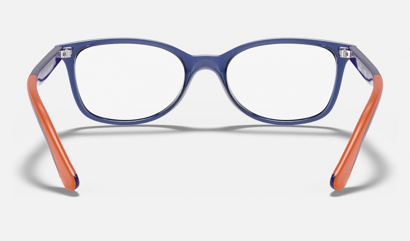 Ray Ban RB1586 Optics Kids' Eyeglasses Blue | 05391-XRPS