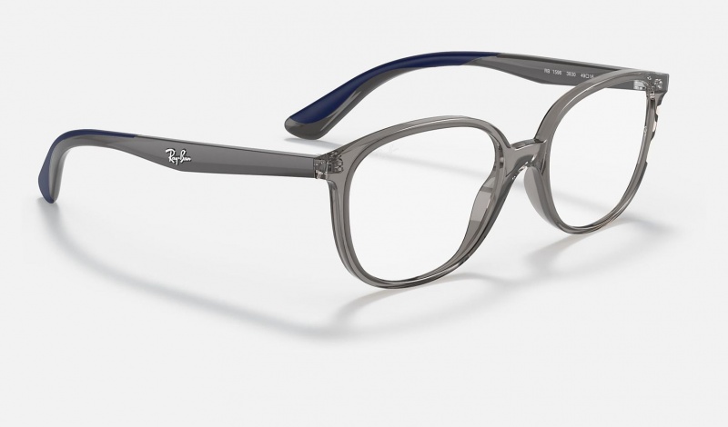 Ray Ban RB1598 Optics Kids' Eyeglasses Grey | 47526-WFHG