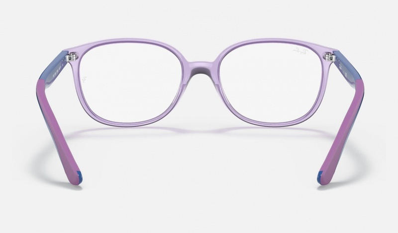 Ray Ban RB1598 Optics Kids' Eyeglasses Purple | 94682-DYWJ