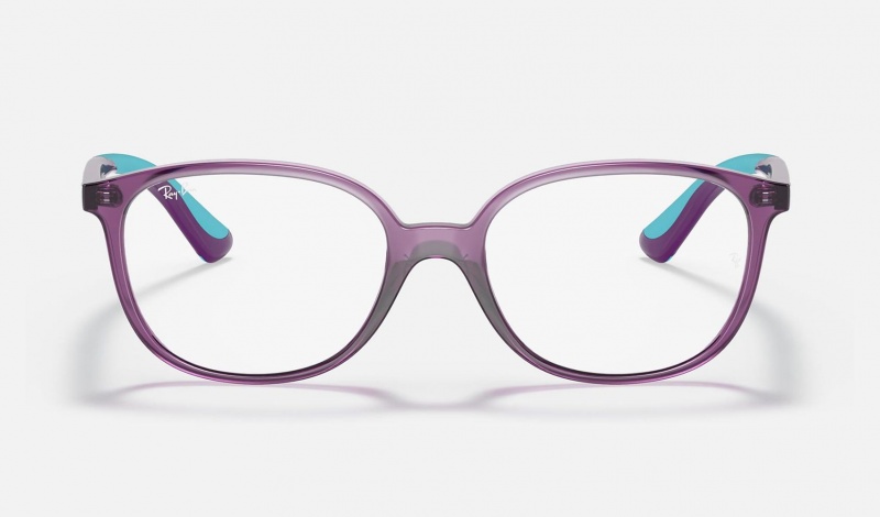 Ray Ban RB1598 Optics Kids' Eyeglasses Purple | 79863-ZJBT