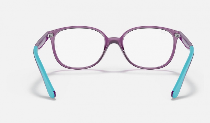 Ray Ban RB1598 Optics Kids' Eyeglasses Purple | 79863-ZJBT