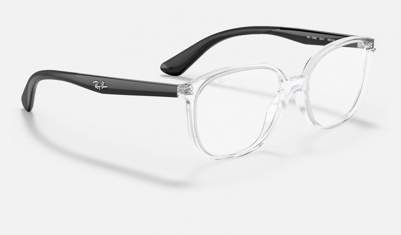 Ray Ban RB1598 Optics Kids' Eyeglasses Silver | 05478-LRUX