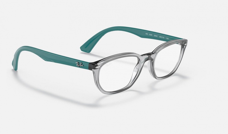 Ray Ban RB1599 Optics Kids' Eyeglasses Grey | 13765-XWPU