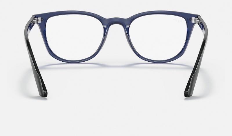 Ray Ban RB1601 Optics Kids' Eyeglasses Blue | 42835-TJPK