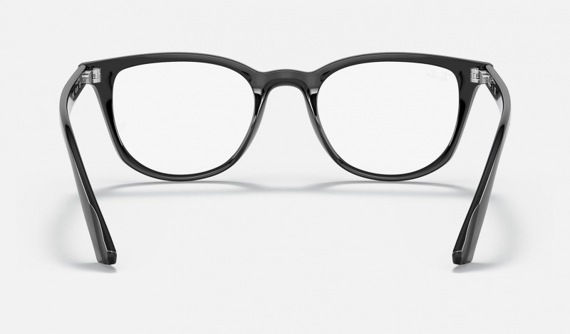 Ray Ban RB1601 Optics Kids' Eyeglasses Black | 39826-MKHU