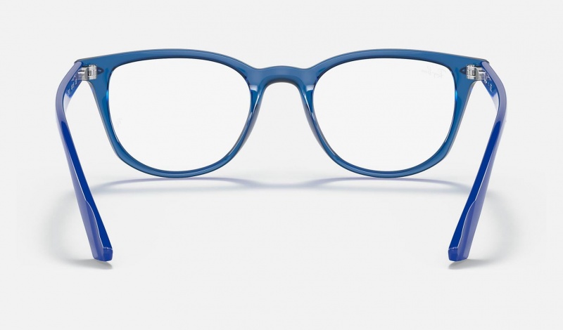 Ray Ban RB1601 Optics Kids' Eyeglasses Blue | 14536-GQNK