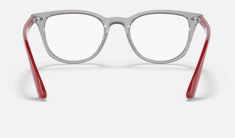 Ray Ban RB1601 Optics Kids' Eyeglasses Grey | 51703-NZDA