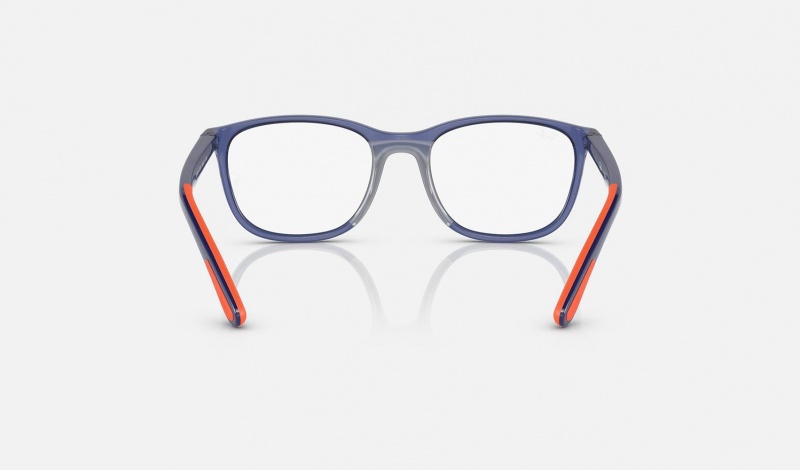 Ray Ban RB1620 Optics Kids' Eyeglasses Blue | 28379-VFQD