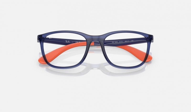 Ray Ban RB1620 Optics Kids' Eyeglasses Blue | 28379-VFQD