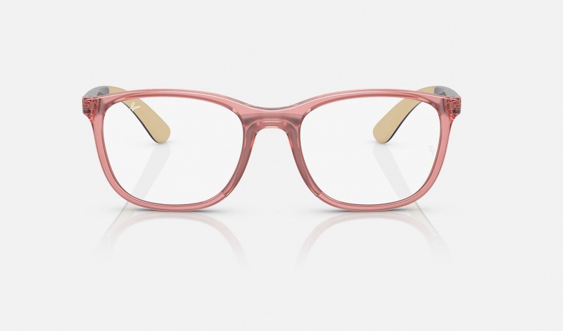 Ray Ban RB1620 Optics Kids' Eyeglasses Pink | 40857-NPFJ